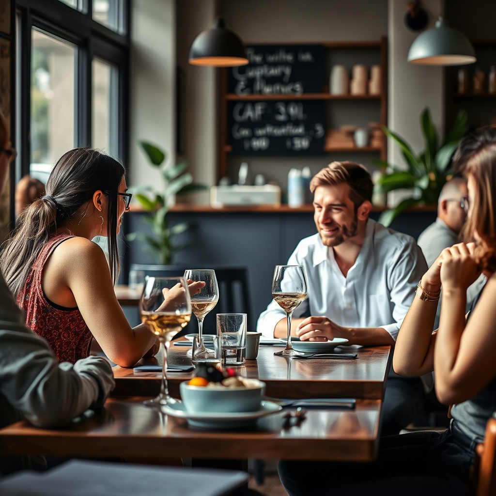 Impact social · balance cafe acaia